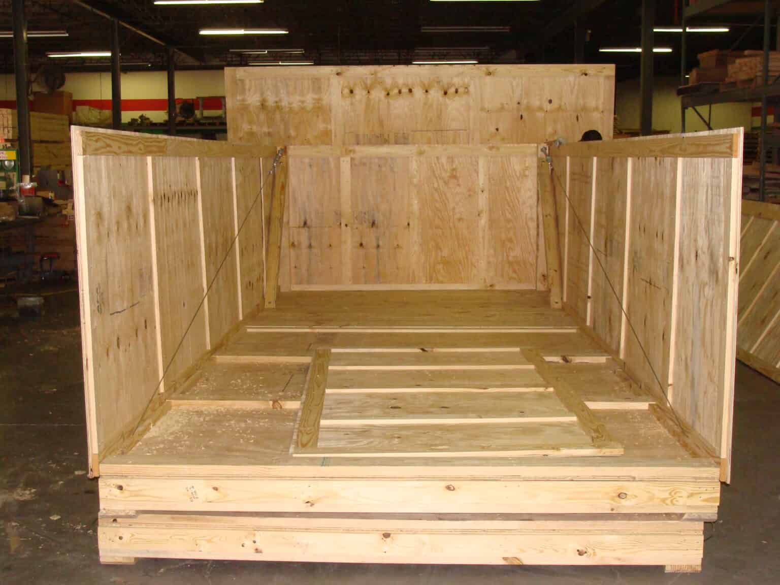 Heavy Machinery Crates - Reid Packaging