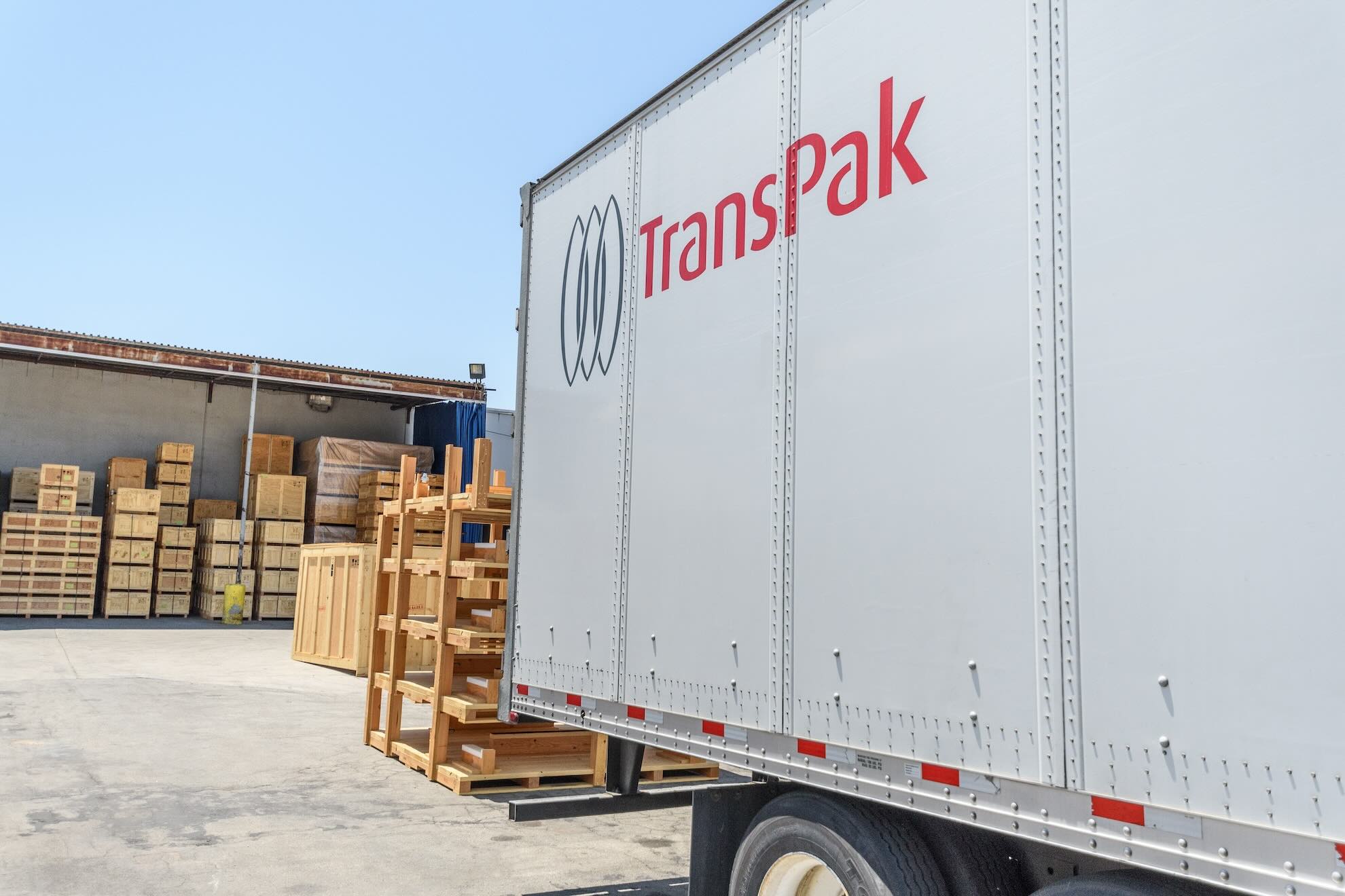 TransPak logistics truck